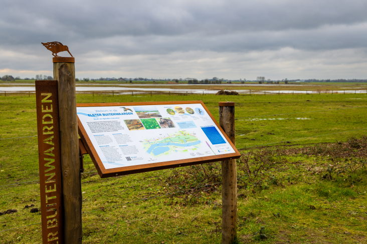 Elster Buitenwaarden bord