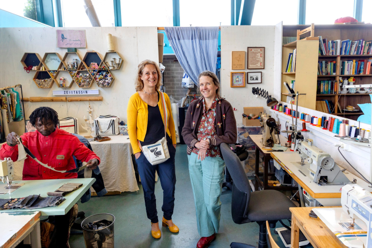 Het Naaiatelier - Elmarie en Ieke