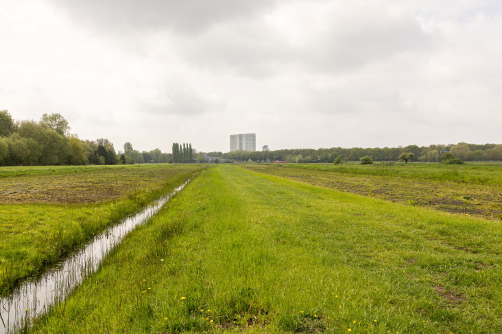 Voorveldse Polder uitzicht provinciehuis