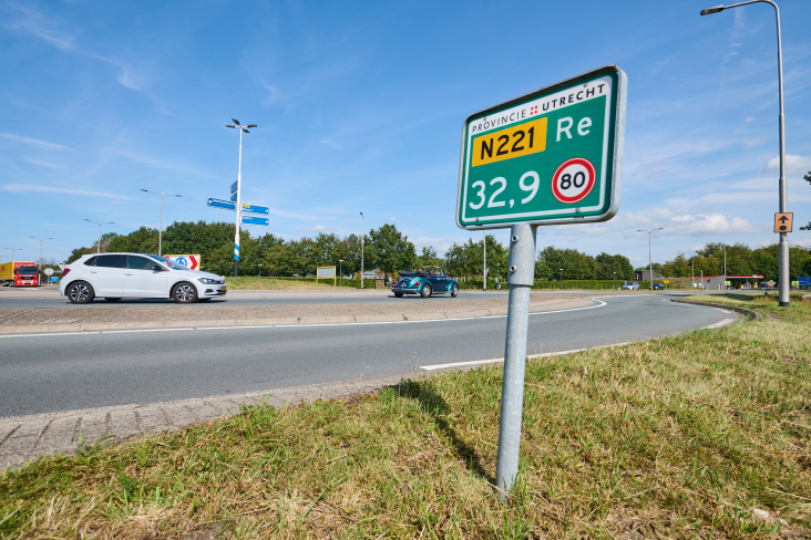 Rotonde N221-A1 bij Baarn