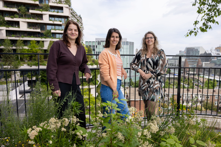 Kantorenbeleid met Astrid Potemans en Sarah Tiel Sweco en Binaca Lemm van provincie Utrecht