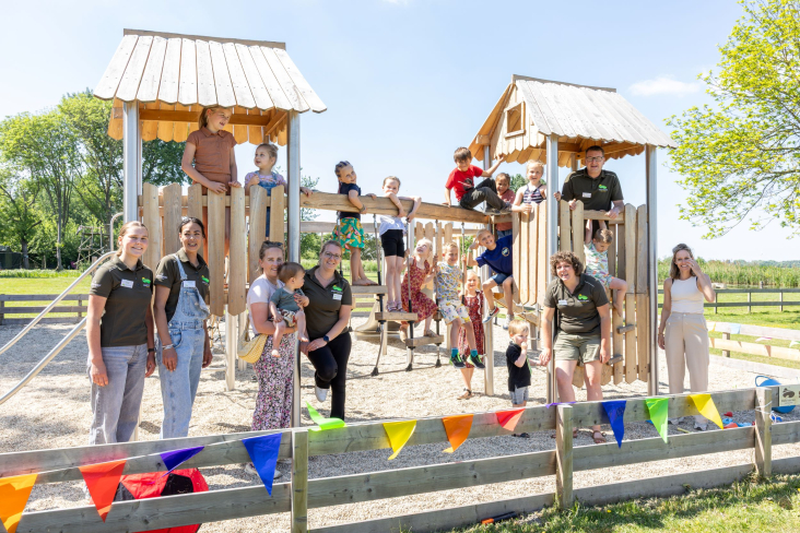 Speelplaats Eiland van Hein groepsfoto