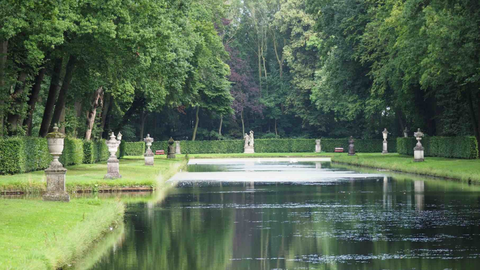 Tuin kasteel De Haar, te Haarzuilens