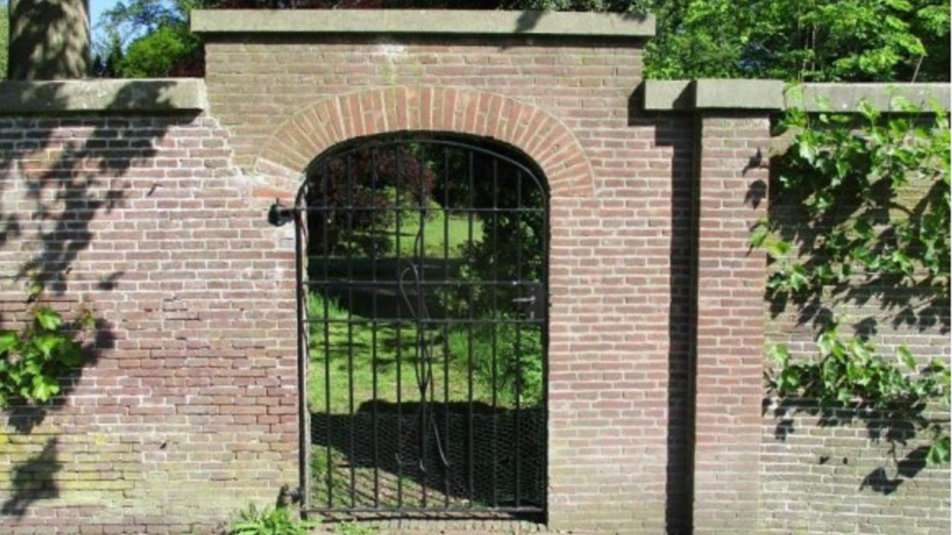 Tuinmuur Buitenplaats Hoog Beek en Rooijen Zeist