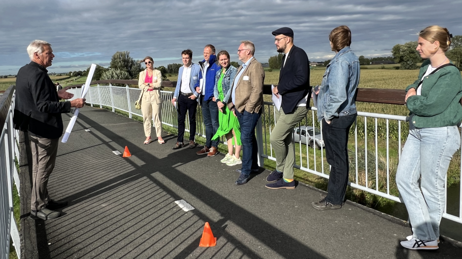 Provinciale Staten tijdens werkbezoek Hollandse IJssel