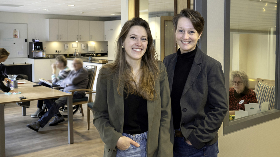 Nienke Bakker en Silvia Speel