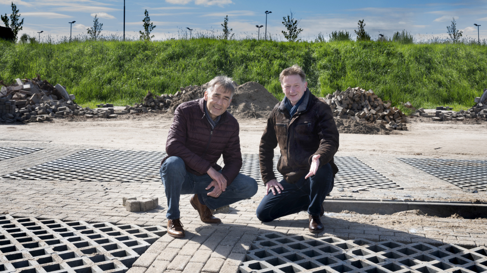 Projectleiders Richard Zwartenkot en Erik Groenland, gemeente Houten