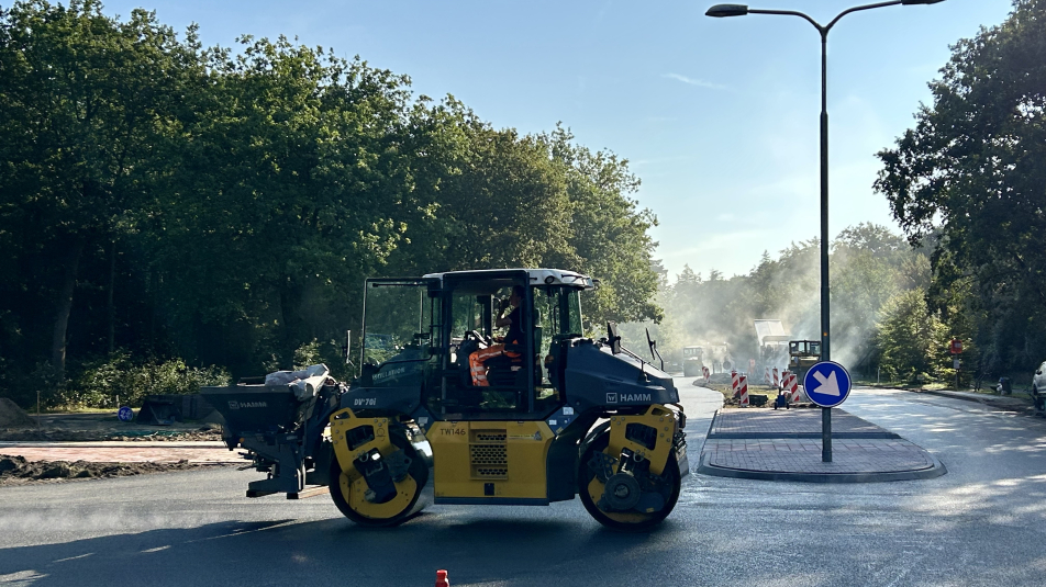 Wegwerkzaamheden Versluys op de N415