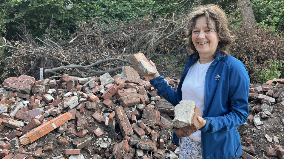 Projectleider Joke Kleijweg bij Kamp van Zeist