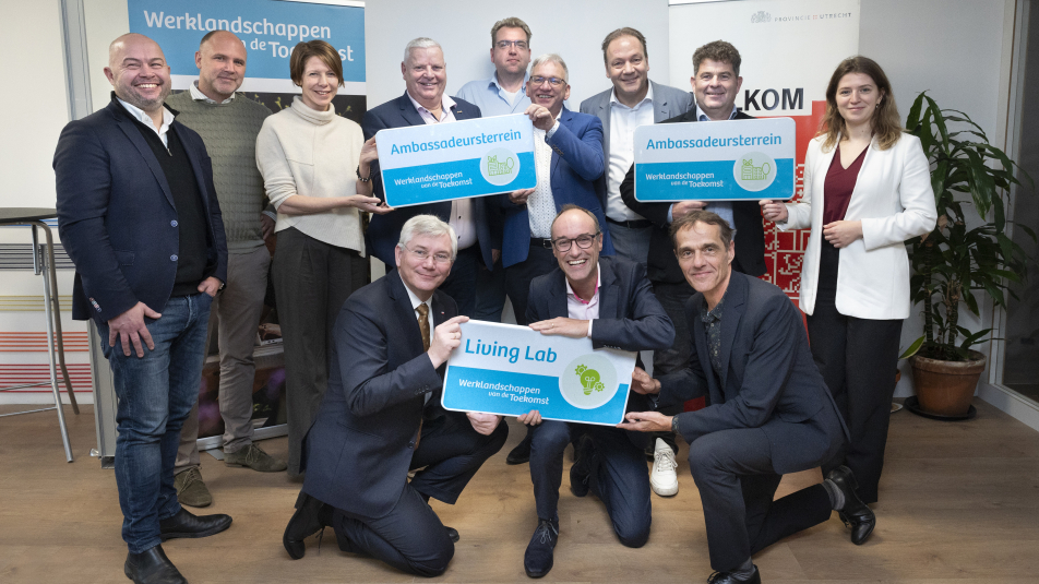 Groepsfoto werklandschappen van de toekomst