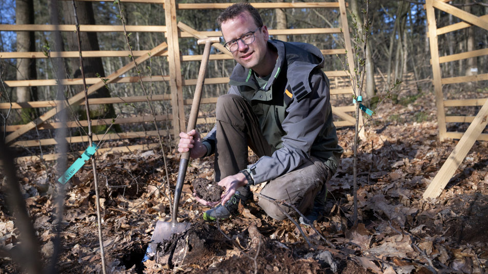 Bosadviseur Staatsbosbeheer Casper de Groot