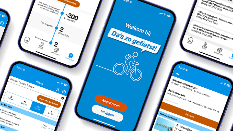 De app Da's zo gefietst