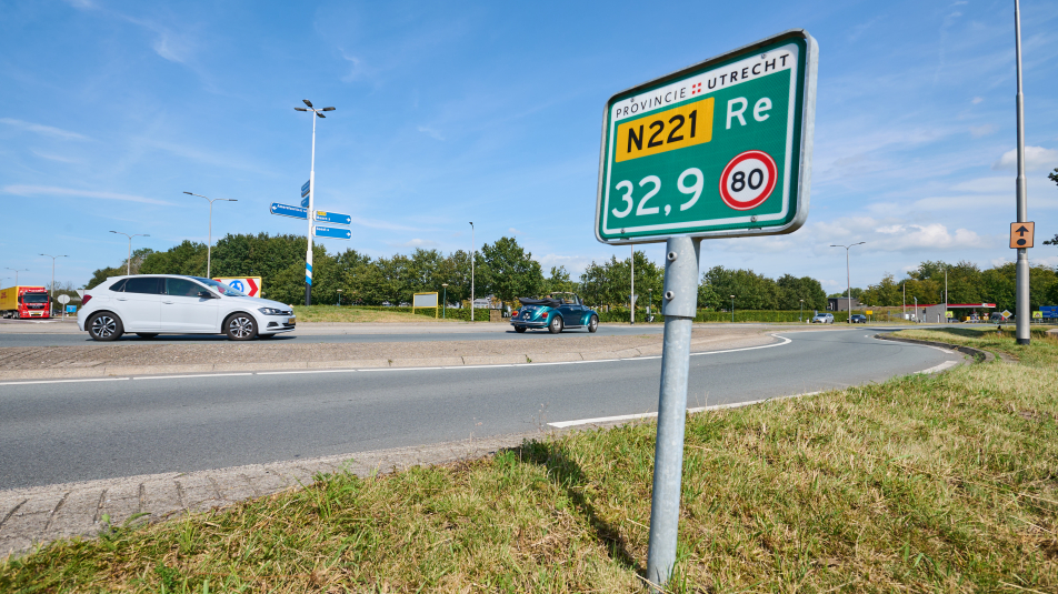 Rotonde N221-A1 bij Baarn