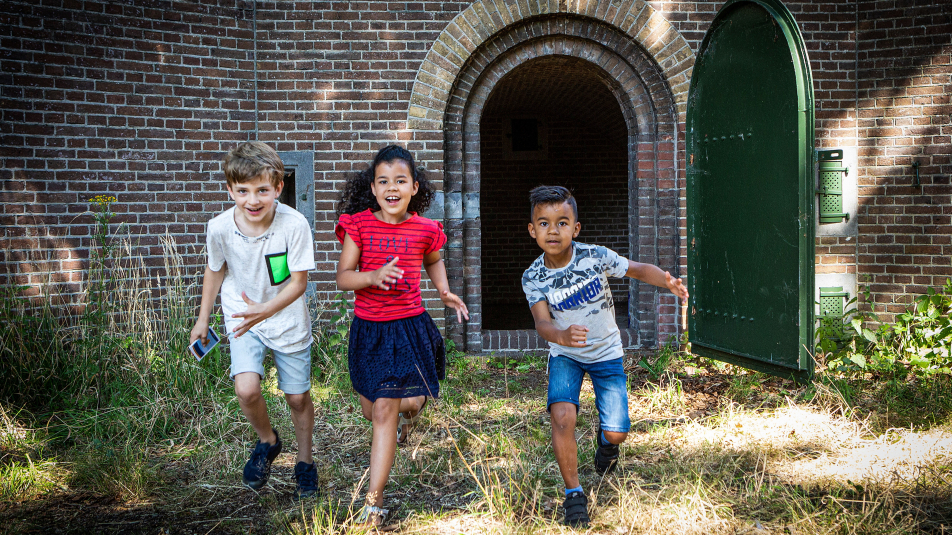 Kinderen in Noorderpark Ruigenhoek