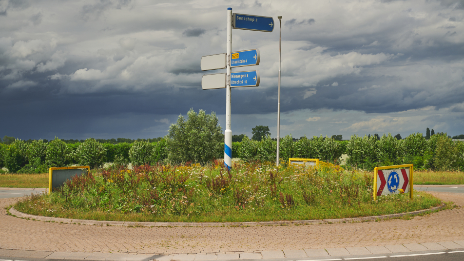 N210 nabij de Rotonde Benschop