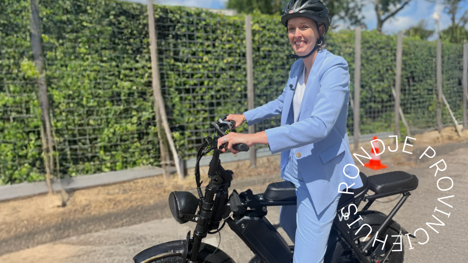 Rondje Provinciehuis fatbike